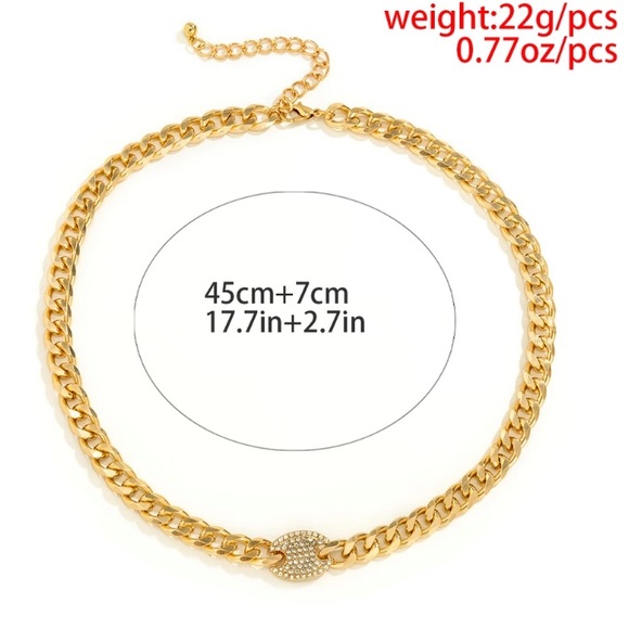 Gold Plated Necklace - Picture 2 of 4